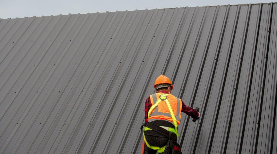 Professional metal roof installation services in Atlas, MI